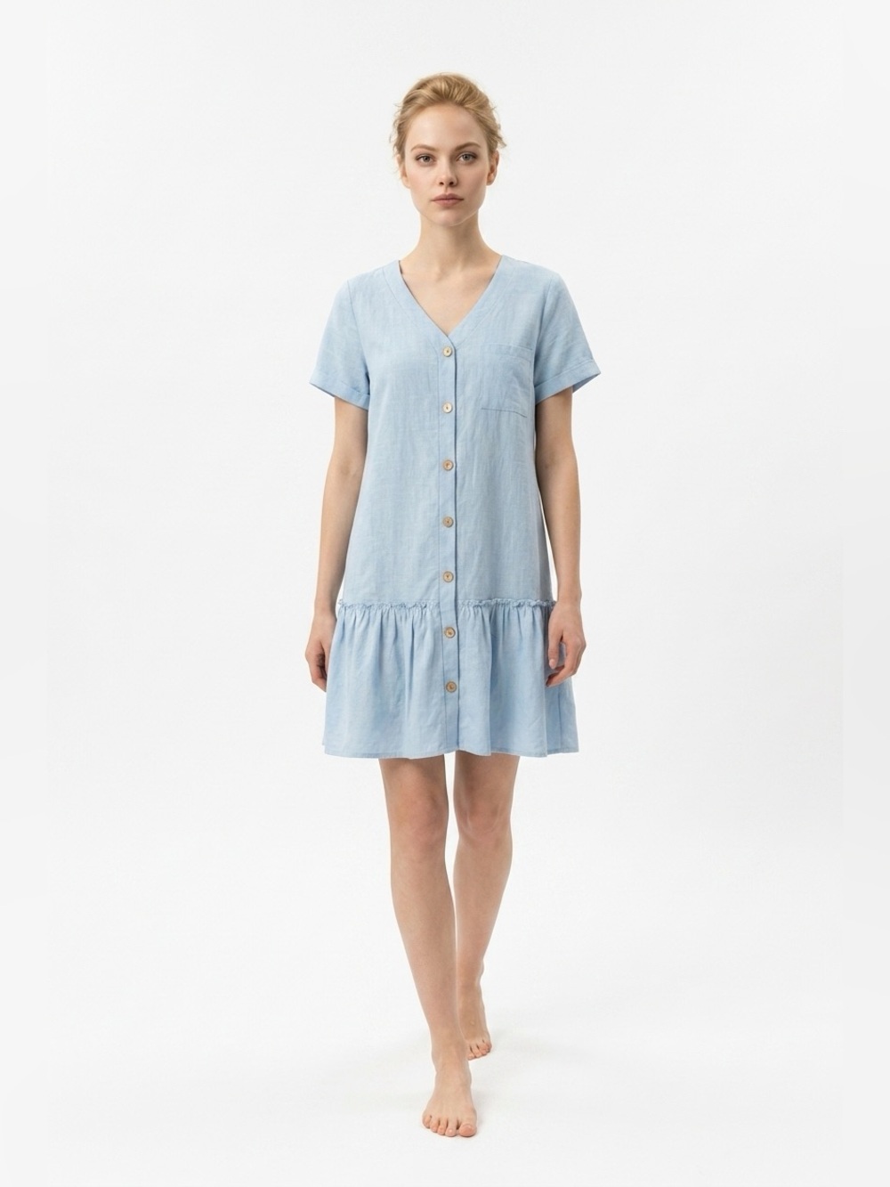 Drop waist dress